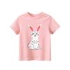 GRrr cross-border roupas infantis atacado 2024 verão novas meninas manga curta camiseta fabricantes de roupas infantis fonte primária