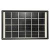 Paneles Solares Laminados 18V3W4W5W 5V6V Fabricante Pequeño 1 Salida 5 con Cable de Micrófono Generación de Energía Solar Fotovoltaica