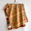 Bufanda de Imitación Cachemir con Dibujo Animado Retro de Cachorro para Mujer, Calentador de Cuello Jacquard de Doble Cara de Perro Salchicha Lindo para Otoño e Invierno