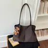 Bolso de Cuadros de Moda para Mujer 2026 Nuevo Bolso Tote de Gran Capacidad Bolso de Mano Casual Versátil para el Trabajo y el Uso Diario Bolso de Hombro para Mujer