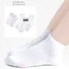 Calcetines para niños de caña media calcetines de estudiante calcetines deportivos blancos estudiante color liso Calcetines para uniforme escolar medianos y grandes Calcetas para niños bebés