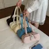 Bolsa de hombro para axila de mujer popular de verano, bolso de mano versátil de moda nuevo 2026, bolso baguette de alta gama
