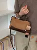 Bolso Pequeño de Ante para Mujer Yuezizi 2025 Nuevo Moda Otoño/Invierno Bolso Dumpling Mate Elegante Bolso Cruzado Retro