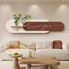 Pintura Decorativa para Sala de Estar Estilo Creme Moderno Simples Arranjo de Flores de Planta Verde Hidropônica Pintura de Parede Suspensa Pintura de Parede de Fundo para Sofá de Alta Qualidade
