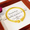 Joias de ouro areia do Vietnã diamante branco pulseira abóbora aberta anel liso feminino pulseira versátil por muito tempo não desbota moda de alta qualidade