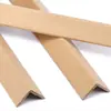 Protetores de Canto de Papelão do Fabricante, Tiras de Proteção Anticolisão para Cantos de Portas e Paredes, Cantoneiras, Tiras de Proteção de Borda de Ângulo Reto Extra Rígidas de Papel Kraft