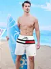 2026 Verano Casual Surf Sueltos de Tres Cuartos Shorts para Casa Deportes Fitness Playa Secado Rápido Shorts de Playa Bañador para Hombre