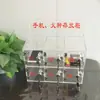 Caja de Almacenamiento de Fuego de Acrílico, Encendedor de Cigarrillos de Incienso, Caja Segura Transparente, Caja de Almacenamiento de Montaje en Pared, Caja de Colección de Fuego