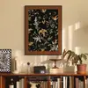 Pintura Decorativa de Plantas y Flores Estilo Francés, Arte de Pared Retro Americano para Dormitorio y Sala de Estar, Pintura Colgante para Comedor, Estilo Ins Europeo
