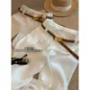 Estilo Old Money Sensação Relaxada Calça de Linho Feminina 2026 Novo Verão Tencel Temperamento Sensação de Alto Padrão Caimento Reto Perna Larga Calças