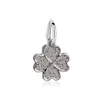 Huiyue liga de amor romântico diamante de amor pingente de chave pendurado pingente de trevo de quatro folhas feito à mão personalizado joias