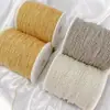 Cadena de oro para bolso de 18k cadena para clavícula chapada en oro cadena en forma de O cadena extendida accesorios hechos a mano para pulsera DIY collar