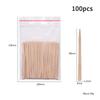 Bolsa Desechable Tamaño Super Pequeño Palitos de Madera Palito de Belleza Palito de Cera de Lana Depilación Palito de Madera Grande Agitador de Cera de Abejas Frijoles Palitos