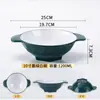Tazones Especializados para Hot Pot Picante, Tazones Grandes, Tazones de Doble Asa, Tazones para Arroz y Fideos, Tazones para Fideos Caracol, Tazones Maocai para Uso Comercial, Vajilla de Melamina, Tazones para Fonderías