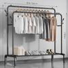 Tendedero de suelo vertical con rodillo, grueso, para uso doméstico, para colgar ropa de interior, de hierro
