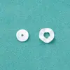 Plata Esterlina S999 Onda Ola Agua Rizo Plata Pura Espaciador Junta Pulsera de Cristal Pulsera Trenzada Collar Accesorios DIY Hechos a Mano