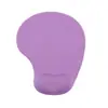 Alfombrilla de ratón con soporte para muñeca de color liso más vendida transfronteriza, reposamuñecas suave y cómodo para aliviar el estrés en la oficina