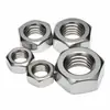 Acero Inoxidable 304 Tuerca Hexagonal Tuerca Hexagonal Estándar Nacional Din934 Estándar Alemán Tapa de Tornillo Colección de Tornillos M3-M42