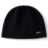 Gorro de Cachemira para Mujer 100% Cachemira Pura Otoño Invierno Versátil Tejido Delgado para Cara Cálido Gorro de Lana