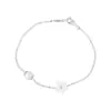 2024 Nuevo Explosiones Flor Blanca Perla Pulsera Sensación Fresca Simple Alta Calidad Pulsera Versátil Regalo para Mujeres