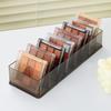 Acrílico Transparente Esmalte de Unha Lápis de Sobrancelha Suporte de Exibição Maquiagem Cosméticos Caixa de Armazenamento de Plástico Rack de Armazenamento de Batom de Mesa