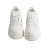 Zapatos Blancos de Suela Gruesa con Diseño de Pastel de Pino para Mujer Otoño 2026 Nuevos Versátiles Estudiante Deportivos para Personas Bajas que Aumentan la Altura Casual Zapatos de Plataforma