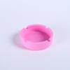 Cinzeiro de silicone redondo quadrado, direto da fábrica, resistente a altas temperaturas, cinzeiro de silicone de grau alimentício