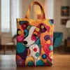 2026 Nueva Serie Transfronteriza de Cachorros Estampado Digital Bolso de Hombro Acolchado de Moda