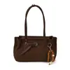 Bolsa Tote Vintage Versátil Exquisita para Mulheres Outono 2026 Nova Tendência Grande Capacidade Camurça Simples Bolsa de Ombro Sob o Braço