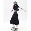 Jeans americano retrô de cintura alta, perna reta, com caimento solto para mulheres, calça cropped de verão, petite, cintura alta, solta, versátil, perna larga
