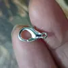 Fecho de lagosta em liga de zinco pulseira colar conexão de fechamento fivela diy material artesanal acessórios de joias atacado
