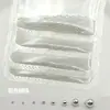Oro Plata Pequeñas Bolas de Acero Joyería para Uñas No se Desvanecen Metal Mini Joyería para Uñas diy Bolas Decorativas de Caviar