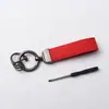 Colgante de Llavero de Gamuza de Alta Gama, Llavero Moderno, Correa, Llavero, Adorno de Llavero, Venta al por Mayor de Fábrica de Regalos