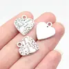 19X17Mm 2.5g Liga Multicor Acessórios para Roupas Feitos com Pingente de Coração de Amor