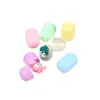 Nueva Cápsula de una Pieza 32x47mm Cáscara de Gashapon Juguete de Muñeca Cáscara de Gashapon Transparente Bola de Plástico Pp Transparente Ovalada