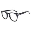 Moda Transfronteriza Montura Redonda Acetato Hecho a Mano Estilo Europeo y Americano Gafas para Miopía para Hombre y Mujer Gafas Ópticas Clásicas de Gama Alta
