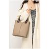 Moda Nova Primavera e Verão Design de Cor Contrastante Bolsa Tote Versátil Bolsa Fashion para Sogras Bolsa de Ombro Portátil