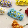 Flores Artificiales de Comercio Exterior, Margaritas Pequeñas, Girasoles, Crisantemos Pequeños de Tela, Accesorios DIY, Flores Decorativas de Seda al por Mayor
