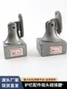 Aleación de Aluminio Cabeza Oscilante Barra Horizontal Asiento de Cabeza Plana Moldeado a Presión de Aluminio Conector de Tubo Cuadrado Accesorios para Barandilla Juego Completo Ensamblaje de Unión de Barandilla