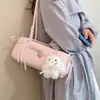 Bolso tipo baguette de diseño de lunares de nicho coreano para mujer, nuevo producto 2026, hermoso bolso de hombro estilo girly, bolso de hombro para el trabajo