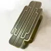 Manija de Puerta de Hotel Estilo Chino Nuevo Manija de Doble Puerta de Mármol y Jade de Gama Alta Manija de Puerta de Cristal de Concha de Abulón