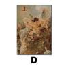 Amazon dedicado a personagens abstratos pintura decorativa para sala de estar comércio exterior pintura em tela quente pôster quarto núcleo de pintura HD
