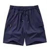 Nuevos Shorts de Seda Helada Frescos de Verano 2026 para Hombre, Pantalones Finos de Secado Rápido, Pantalones Cargo Deportivos Casuales, Shorts de Playa para Hombre