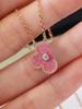 Colar V Trevo de Quatro Folhas Banhado a Ouro 18K Acessórios Femininos Versão Superior Madrepérola Branca Ouro Rosa Pingente Nicho Luxo Acessível