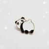 PromoçãoBroche de Panda Kung Fu Desenho Animado Fofo Estilo Japonês Emblema Pinos de Skate Clipe para Mochila Infantil
