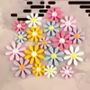 Accesorios de Flor de Girasol Accesorios para el Cabello de Resina DIY Moda Pequeña Margarita Pinza para Zueco Materiales de Decoración DIY