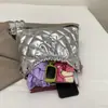Bolso Cubo de Gran Capacidad con Bordado de Rombos Moda Bolso Cruzado con Cadena de Estrella de Cinco Puntas Elegante Bolso Versátil de Moda para Mujer Venta al por Mayor