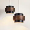Luminária de Poste Pendente para Mesa de Cabeceira Pedra Buraco Negro Nórdico Pós-moderno Entrada Varanda Quarto Iluminação Estilo Industrial Balcão de Bar de Alto Padrão Restaurante