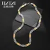 Venda Quente Transfronteiriça Amazon Aliexpress Moda Europeia e Americana Tendência Personalizado Aço Inoxidável Aço Titânio Colar Pulseira Masculina