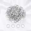 Acessórios de Argola Aberta para Chaveiro King Artesanal DIY Pingente para Corrente de Celular Conector de Chaveiro de Miçangas Perler Retenção de Cor Dourada 18K Argola Aberta
